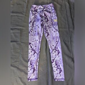 Washington Huskies Football Zoozatz Purple Active Leggings Women’s Size XS